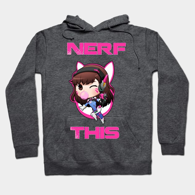 D.VA Nerf This Cute Hoodie by PanDuhChuu